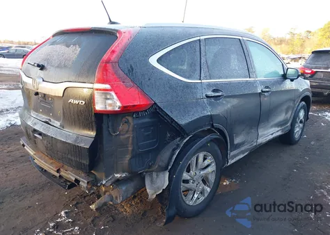 2015 Honda Cr-V Ex-L из США, поврежденный, VIN 5J6RM4H71FL133243